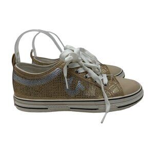 True Religion Women Addilyn Emballish LAce Up Casual Shoes Size 6.5